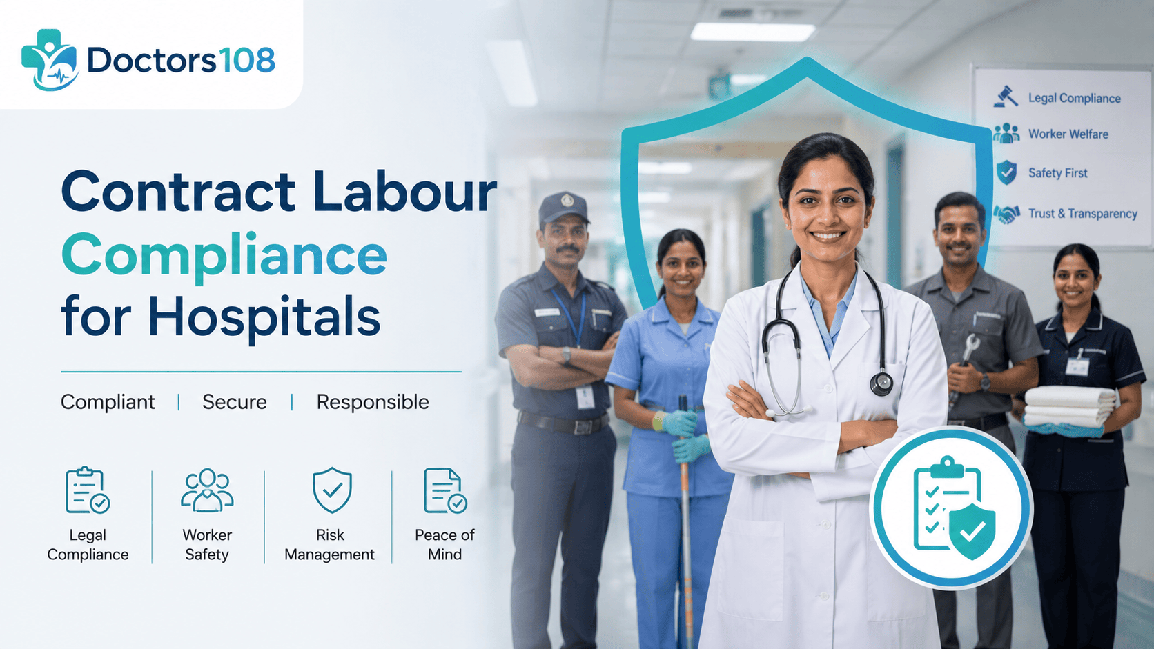Contract Labour Compliance for Outsourced Hospital Staff