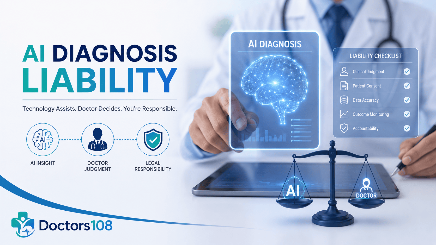 AI in Clinical Diagnosis: Who Is Liable When It Gets It Wrong?