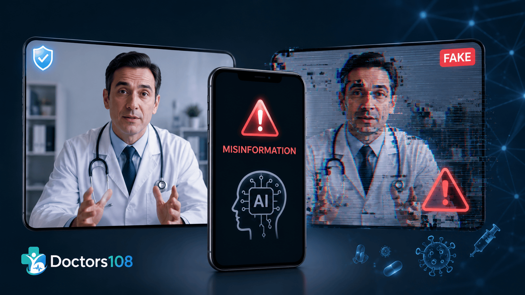 Deepfake Doctors: Protecting Your Medical Identity from AI-Generated Misinformation
