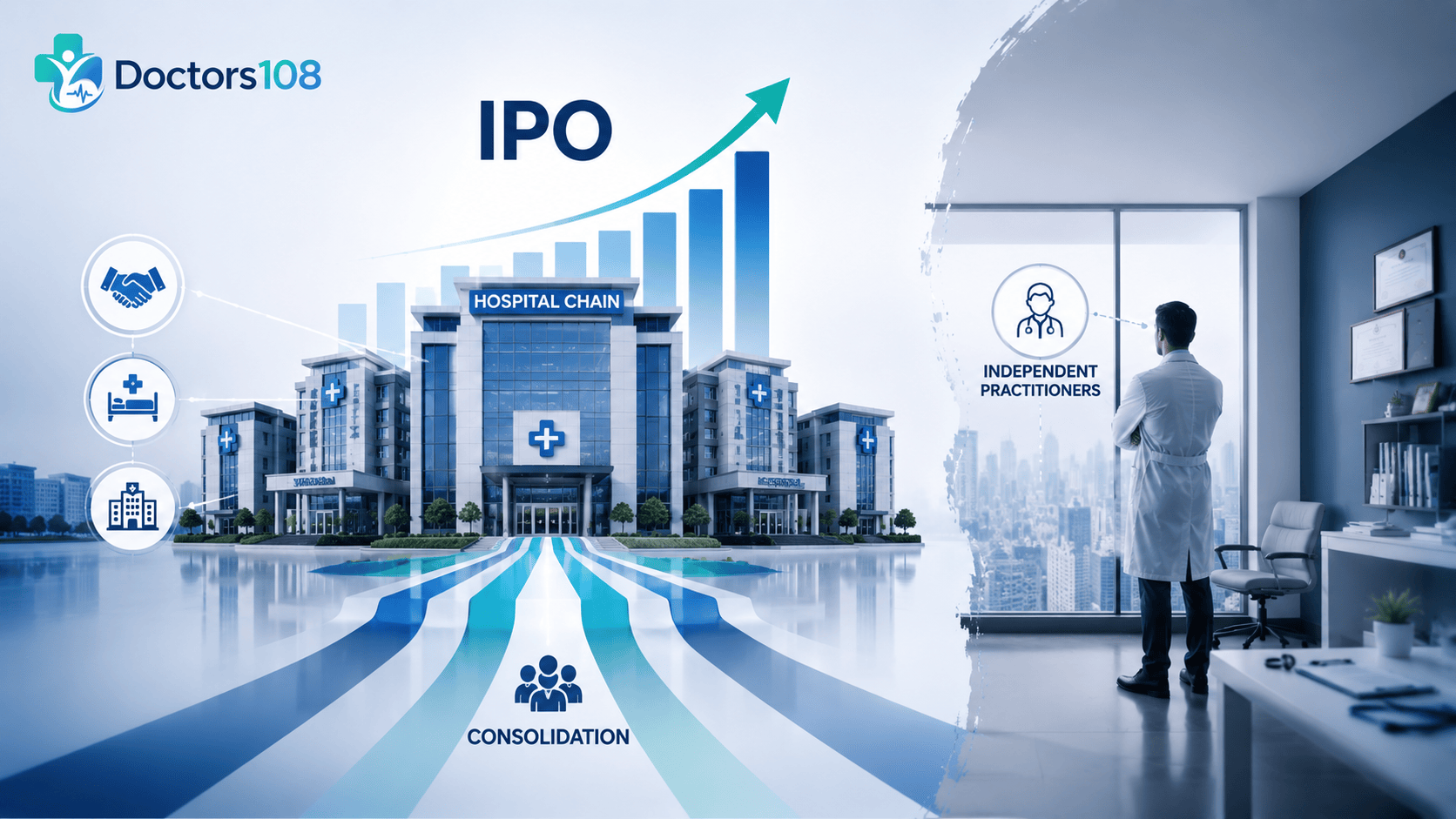Hospital Chain IPOs in India: What Consolidation Means for Independent Practitioners