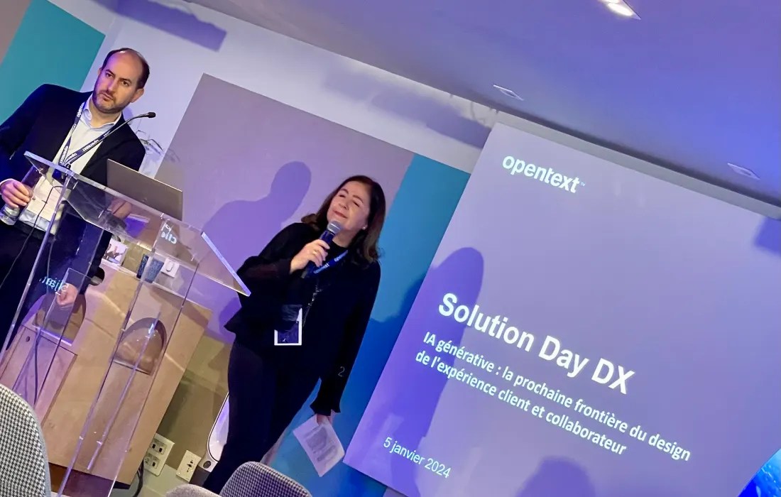 Photo from OpenText DX Solution Day