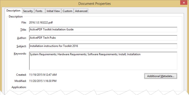 Pdf Document Api Embed Xmp Metadata Create Zugferd Compliant Pdfs - Perfect Dark Photo - High Resolution