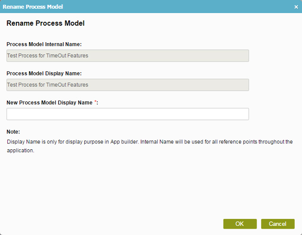 Rename Process Model Screen - Stunning Geometric Background - Mobile