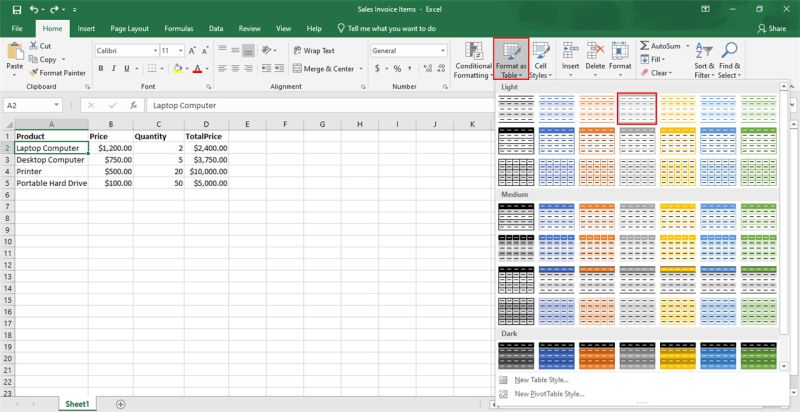Example Create A Microsoft Excel File To Use As A Data Source For An App - Ocean Textures - Classic Mobile Collection