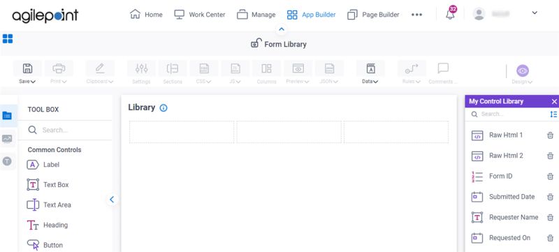 Form Library Screen Form Based App - Premium Geometric Art Gallery - 4K