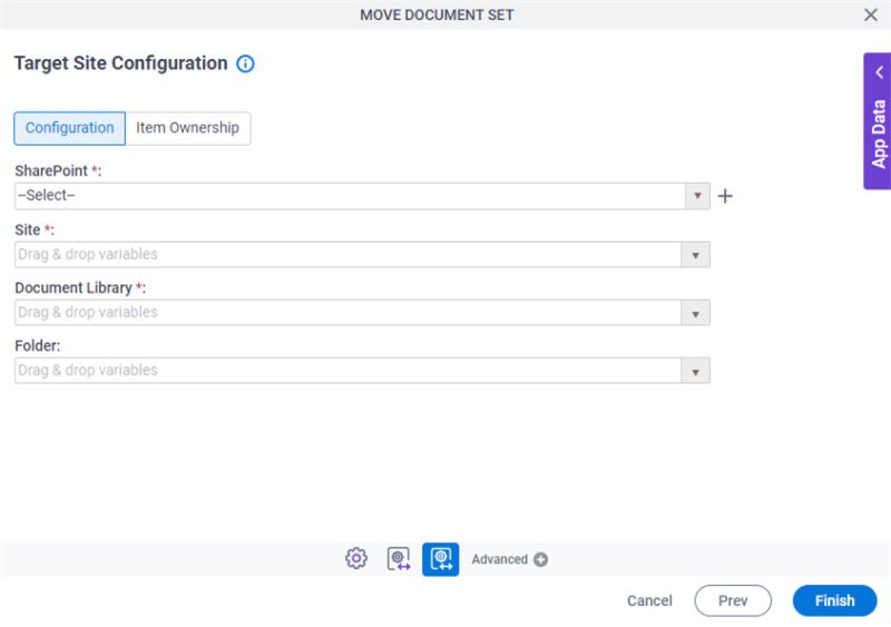 Move Document Set Activity - Classic Geometric Wallpaper - Desktop