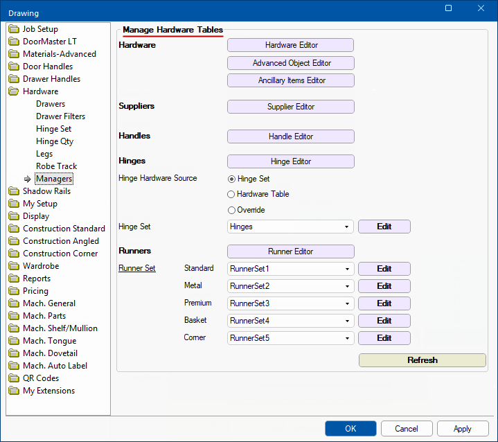 Hardware Managers - Premium Abstract Background Gallery - HD