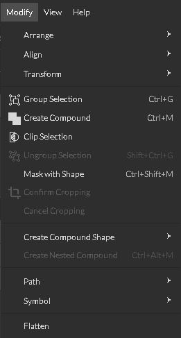 Modify Menu Corel Vector Help - Premium Landscape Background Gallery - 4K