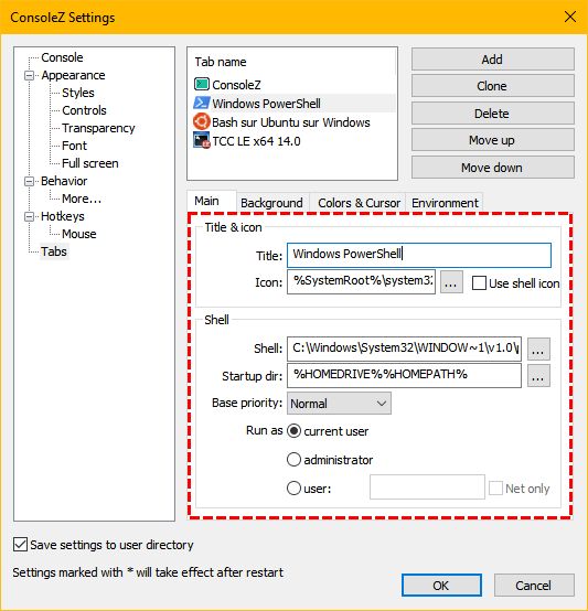 Settings Tabs Main - Best Colorful Images in Desktop