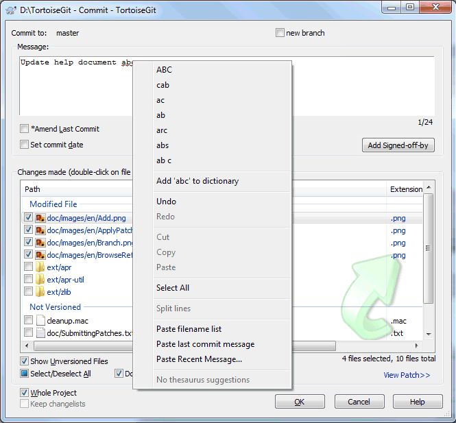 Committing Your Changes To The Repository Tortoisegit Documentation - Artistic Full HD Light Images | Free Download
