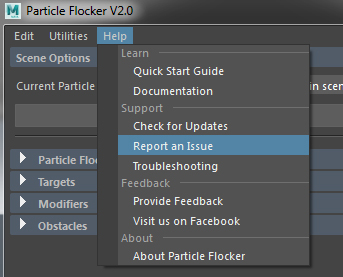 Particle Flocker Window Particle Flocker Documentation - Ultra HD Desktop Ocean Designs | Free Download