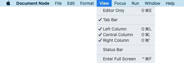 Document Node Focus Mode - Best Minimal Designs in Retina