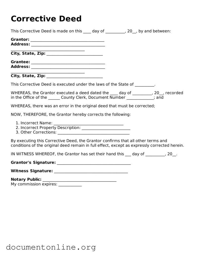 Valid Corrective Deed Forms Fillable Template - Mountain Photo Collection - Desktop Quality