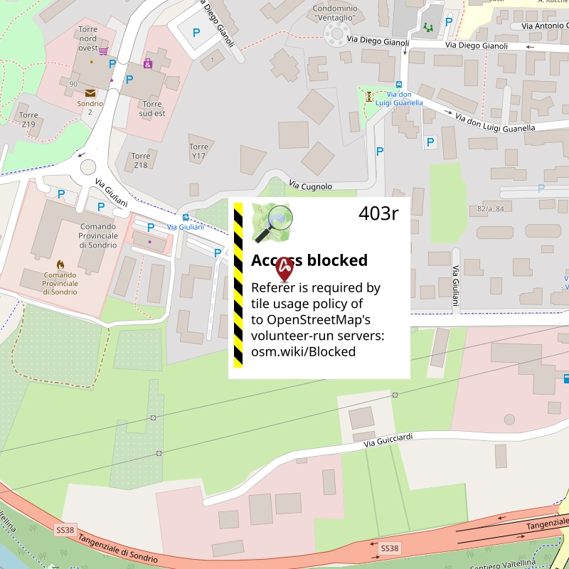 Asta giudiziaria Terreno Via Giuliani , snc 23100 Sondrio SO
