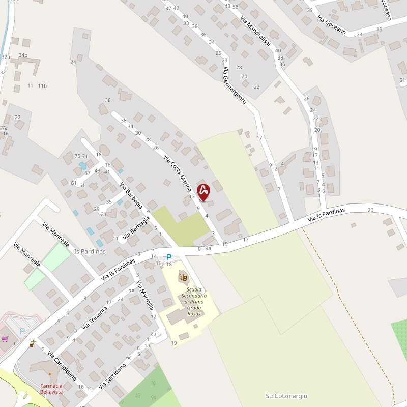 Asta giudiziaria Terreno Via Costa Marina n.8, 09045 Quartu Sant’Elena CA