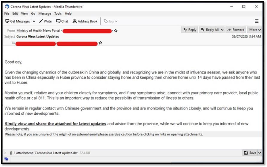 Developing Story Covid 19 Used In Malicious Campaigns Security News Trend Micro Hk En