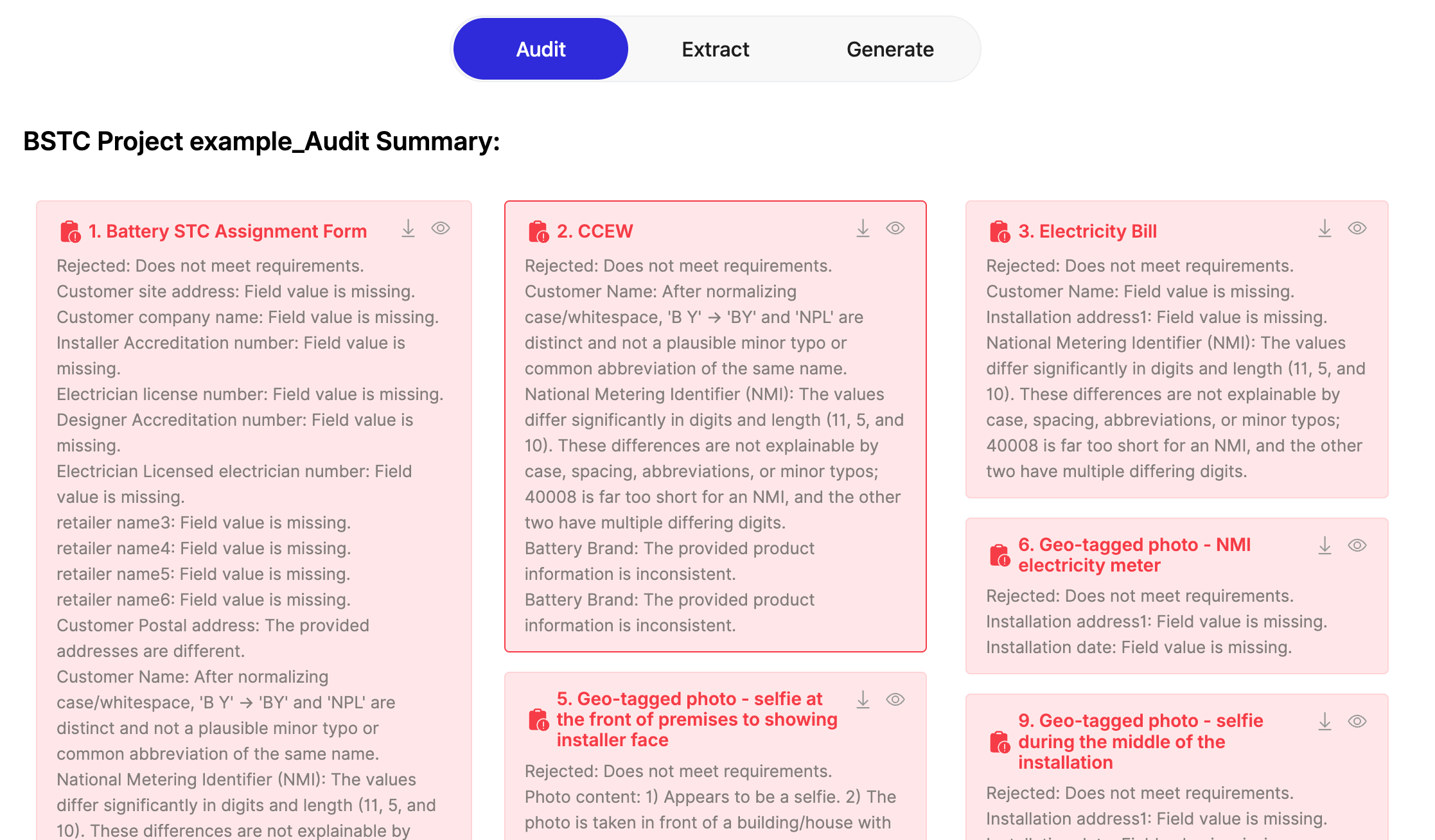 Error Detection & Fix Suggestions