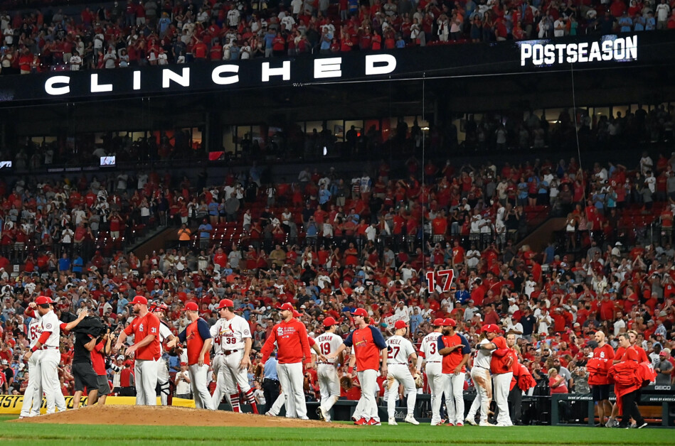Dodgers Scouts Attended Cardinals Wild Card Clinching Win Cardinals Win 