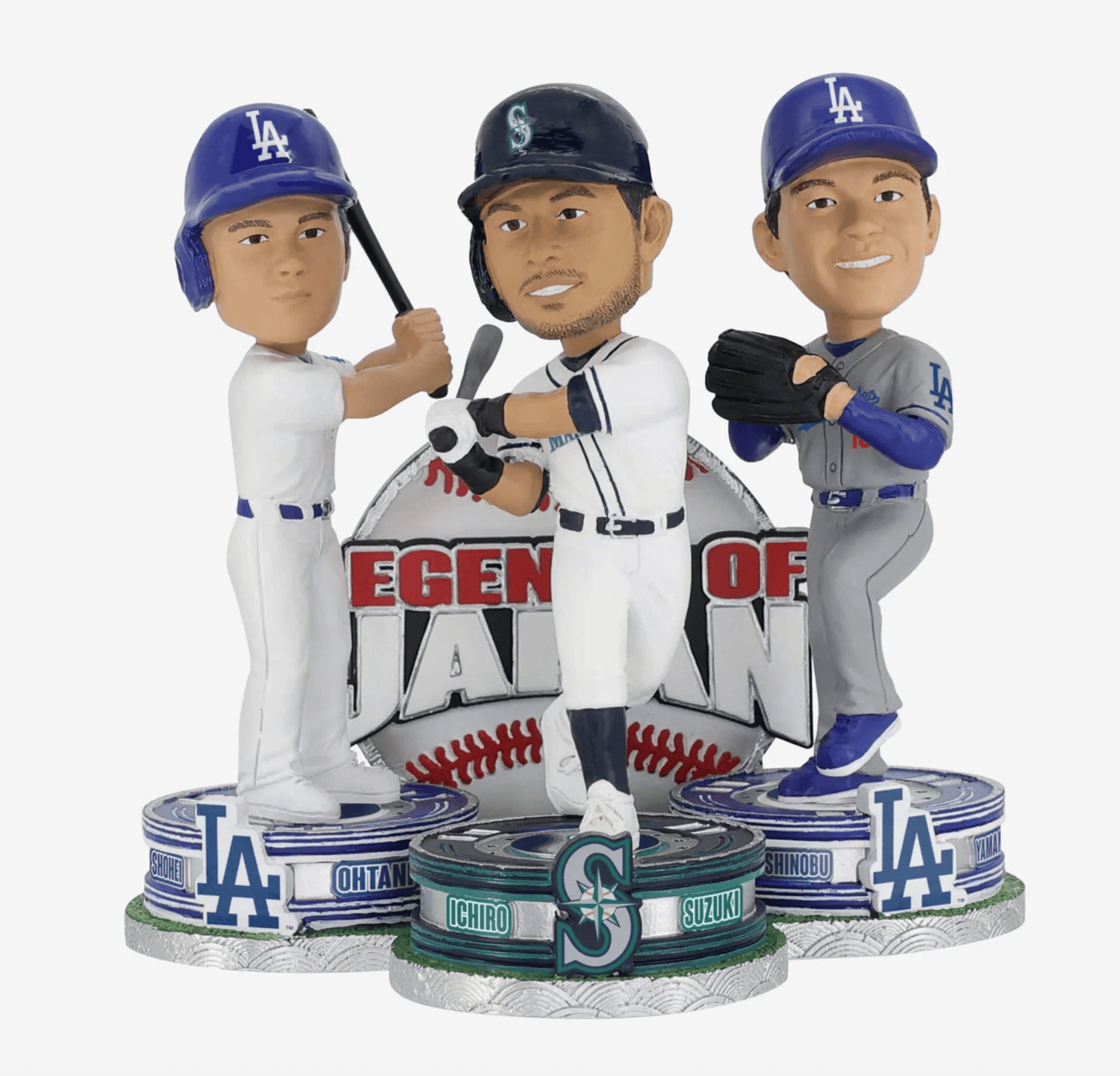 FOCO Releasing Shohei Ohtani & Yoshinobu Yamamoto & Ichiro Suzuki