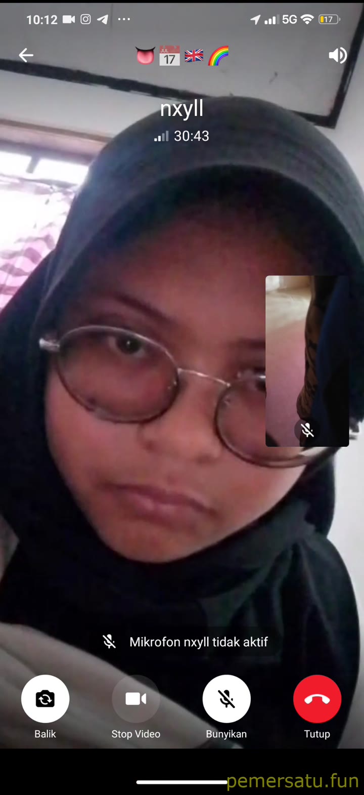 P10 Rekam Hijab Dinda Mantan Saat Vcs Colmek 10