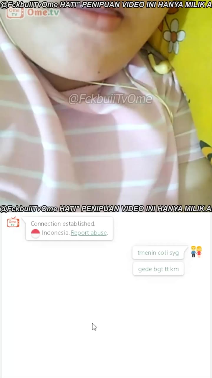ometv – si putih mulus puting hitam