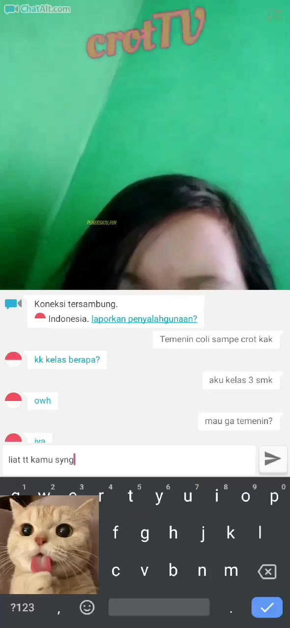 ometv pamer toket dimainkan