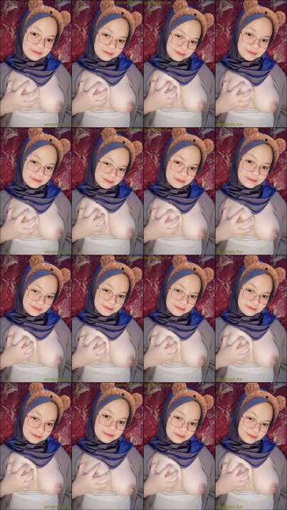 Fitri Hijab kacamata 18yo mulus sange (12)