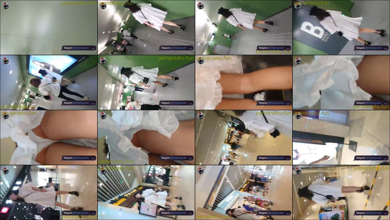 P6 Ngintip Di Eskalator Viral 6