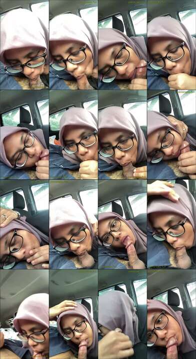 Dood – P3 Hijab Kacamata Lugu Sepong Kontol Di Mobil 3