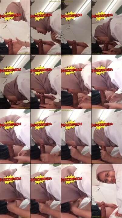 Hijab Cakep Sepong Kontol Gede