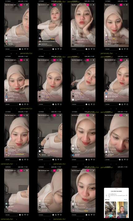 Babyputt Putmeg 18yo hijab jilbab colmek live (2)