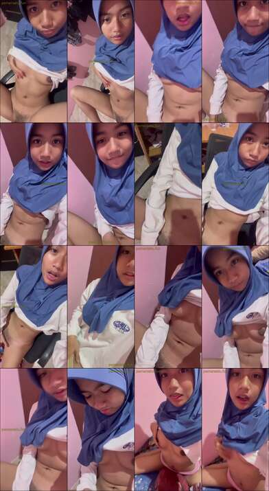 Dood – Dede Alin Abg 18Yo Hijab Biru Colok Memek 3 Menit
