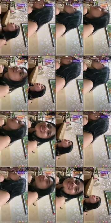lupa lagi live si cantik malah ciuman