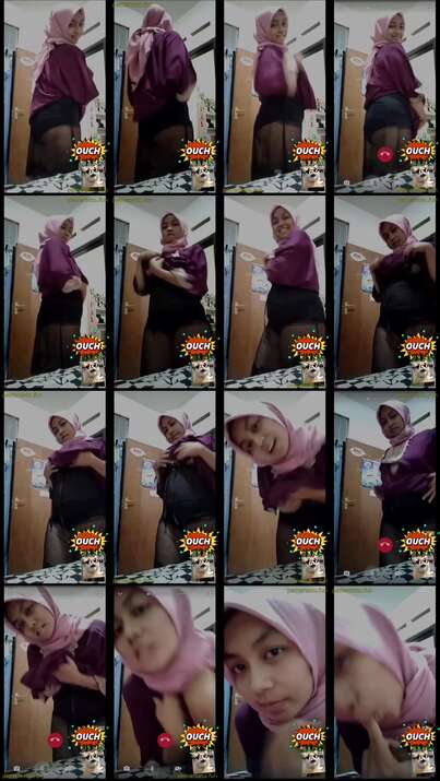 Bunda Hijab Satin Ungu (6)