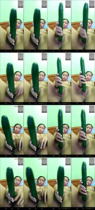 abg lugu 18yo vcs colmek pake timun panjang
