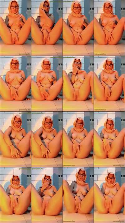 talent hijab cantik 18yo kacamata (18)