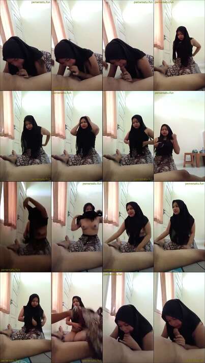 jilbab janda tobrut sepong kontol