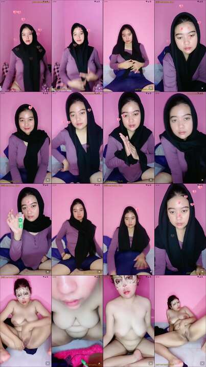 kompilasi US NANA HIJAB DREAM BUKA BAJU SAMPAI TELANJANG COLMEK