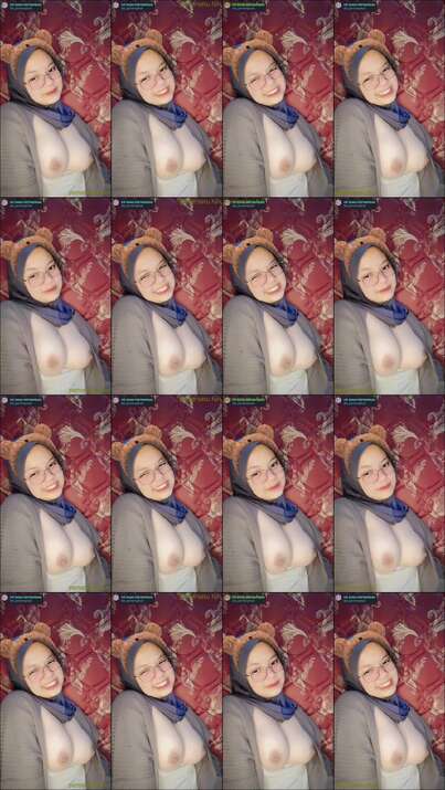 P2 Hijab Jilbab Viral Toket Ranum Gede Mulus Kacamata 2