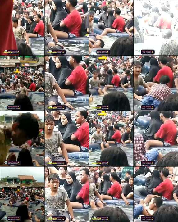 Serasa Dunia Milik Berdua Di Kolam Renang Ramai Malah Mesum