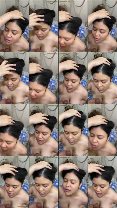 P9 Crot Di Muka Pacar Orang Di Kamar Mandi 9