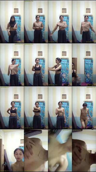 P1 Rare Viral Abg Hijab Sange 18Yo Cantik Memek Hitam Rexona 1