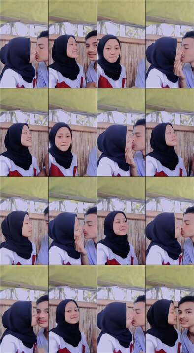 Jilbab cipokan di luar