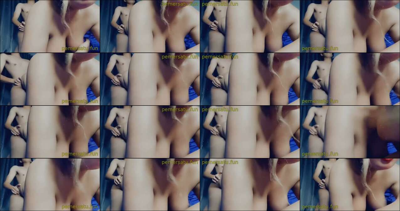 P9 Hijab Sange Viral Lepas Jilbab Rambut Pirang 9