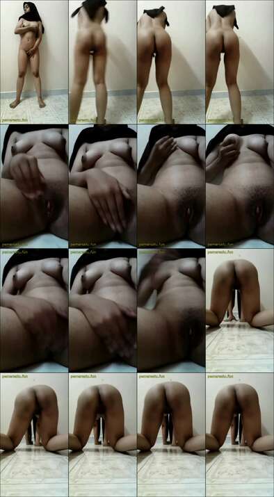 P16 Hijaber Syafa Jilbab Pesantren Viral Bugil Colok Memek 16