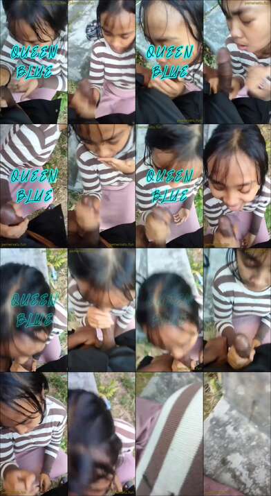 karin abg 18yo imut sepong kontol gede outdoor (2)