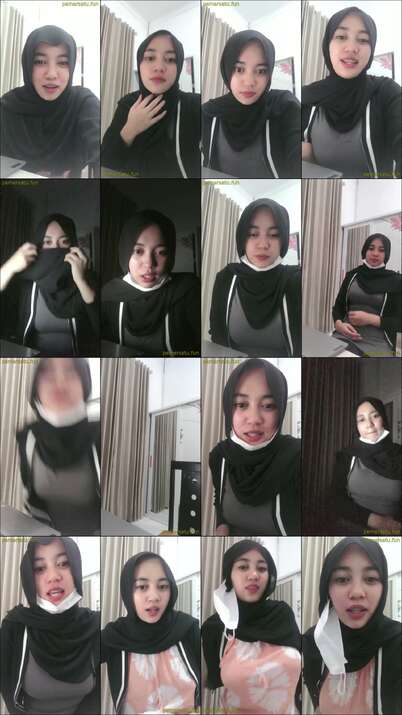 Vava Hijab Spill Puting Pakai Jilbab