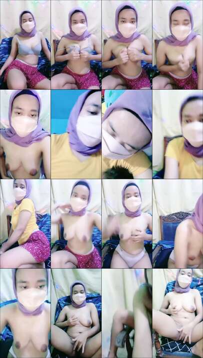 Ukhti Jilbab Ungu Lepas Br4