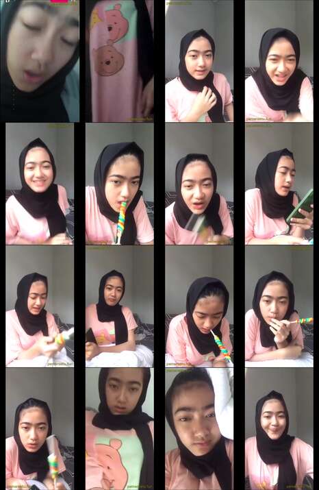 kompilasi syakirah abg 18yo live show