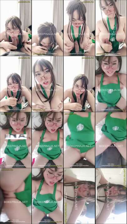 kompilasi pegawai starbuck montok vs kontol gede